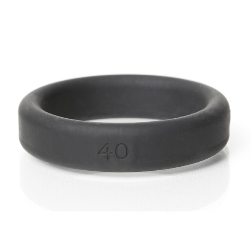 Boneyard Silicone Ring 40mm Black