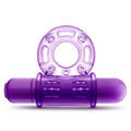 Play With Me Couples Play Vibrating Cock Ring Purple
