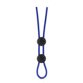 Stay Hard Silicone Double Loop Cock Ring Blue
