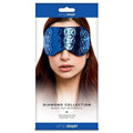 Whip Smart Diamond Blindfold Blue