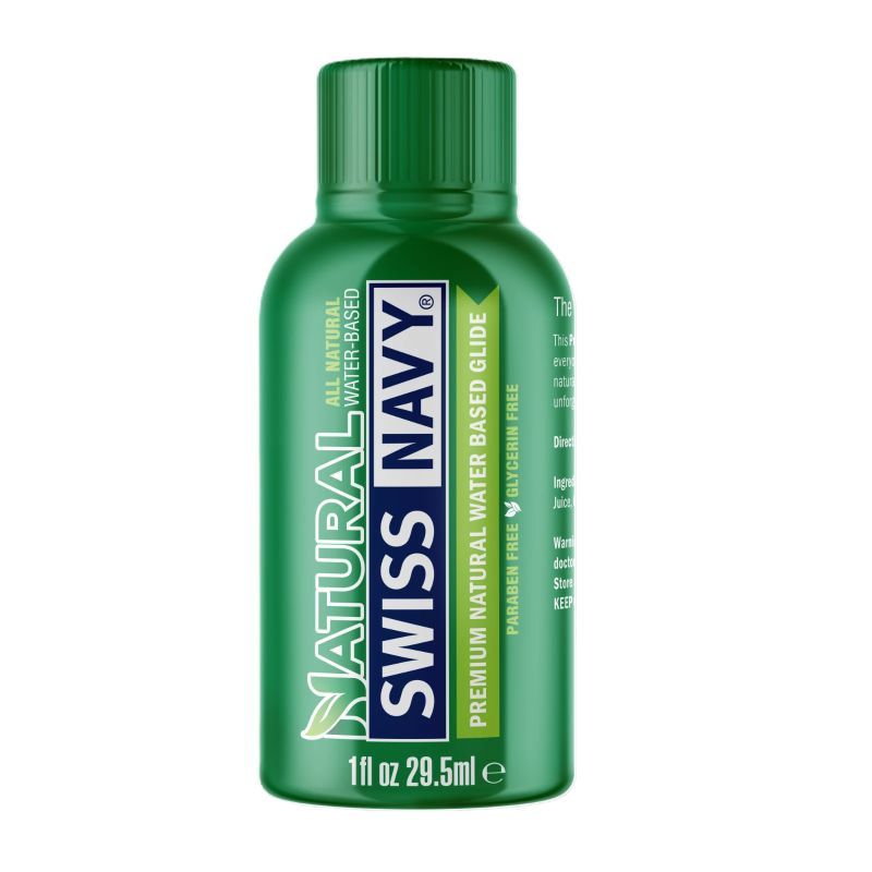 Swiss Navy All Natural Water Based Glide 1oz/29ml