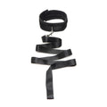 Neoprene Collar And Leash Set Black