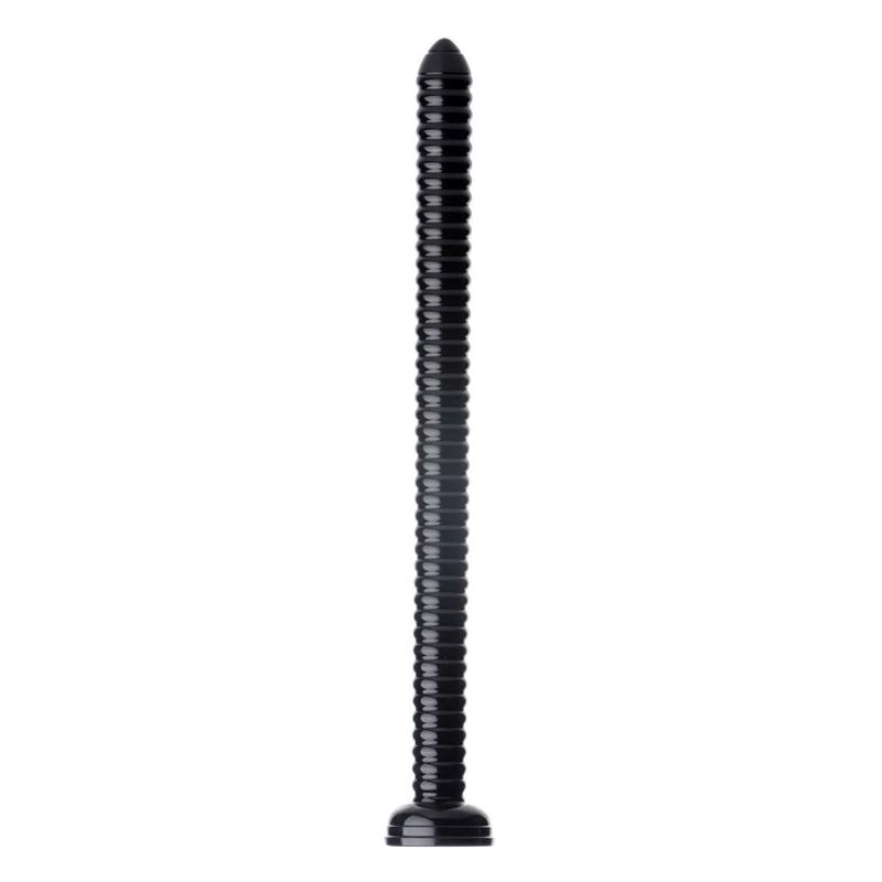 Hosed 19in Ribbed Anal Snake